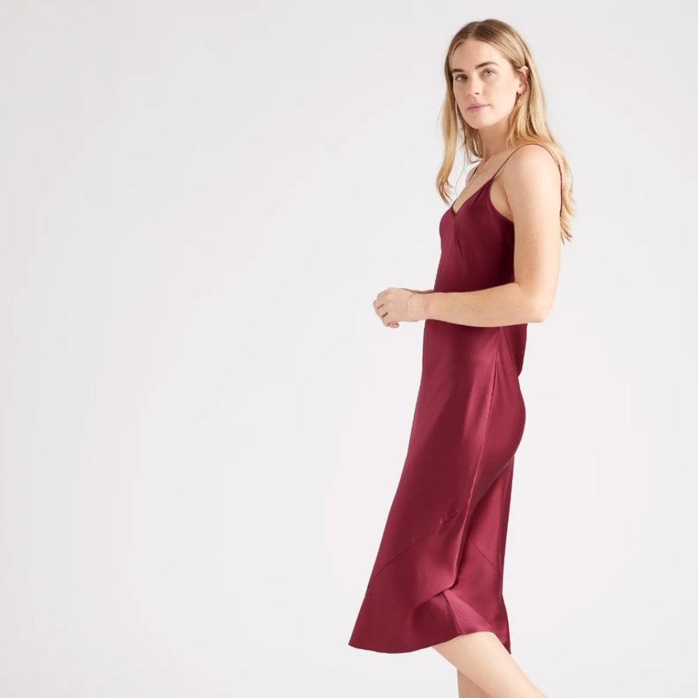 100% Silk Quince Dress